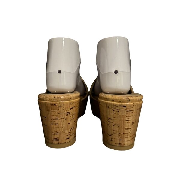 Stuart Weitzman Summer Wedge Women's Tan Suede Slide Sandal, Size 9B WORN ONCE - Picture 3 of 10